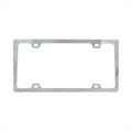 Striker 4 Hole Mount Slim License Frame - Chrome ST116964